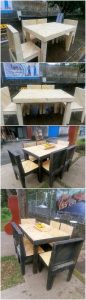 Pallet Dining Furniture Set