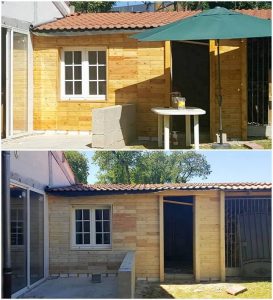 Pallet House Plan