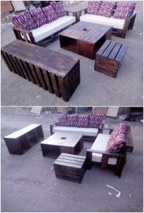 Pallet Outdoor Furniture Set
