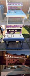 Pallet Outdoor Kitchen