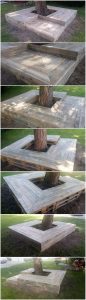 Pallet Tree Seat