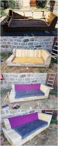 DIY Pallet Couch