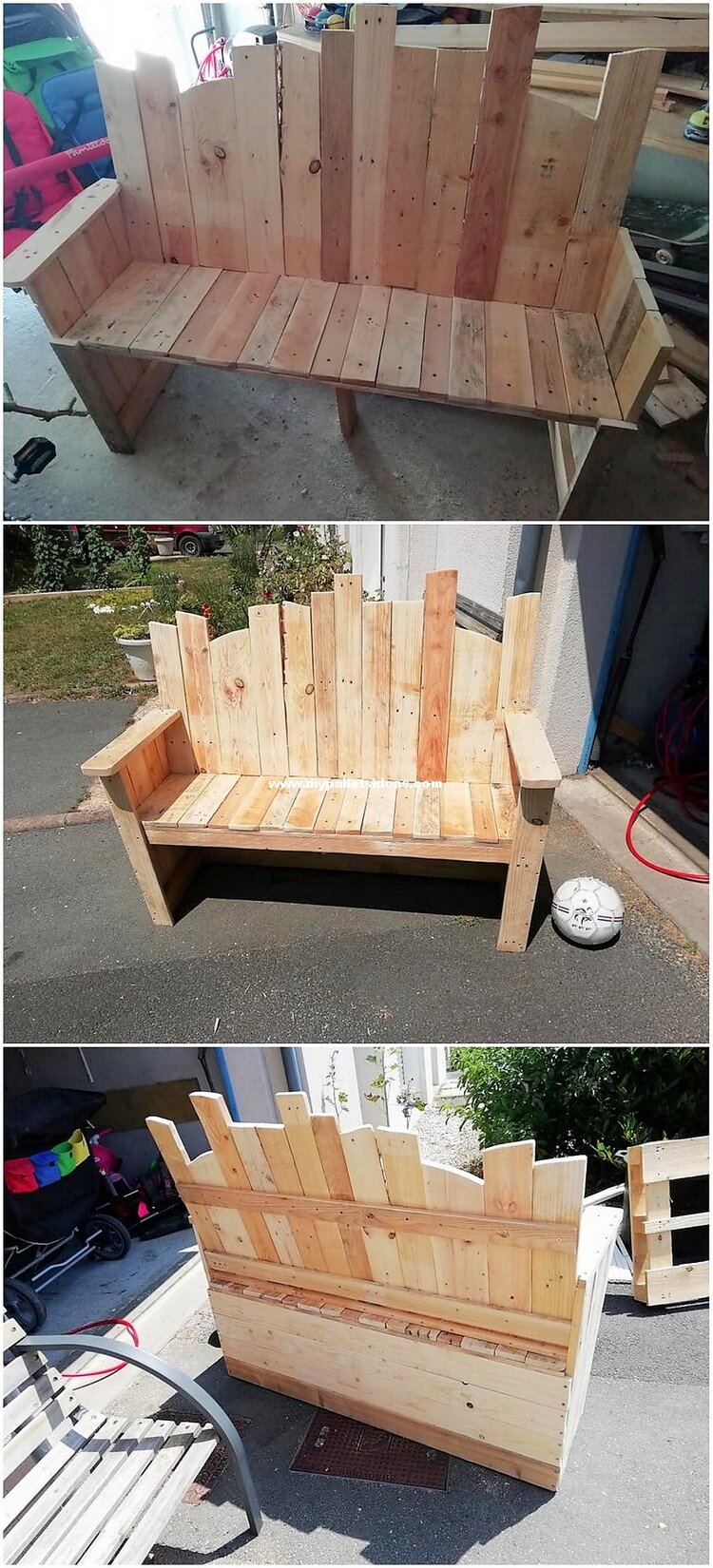 Pallet Bench DIY Pallet Ideas
