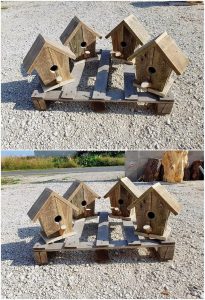 Pallet Bird Houses