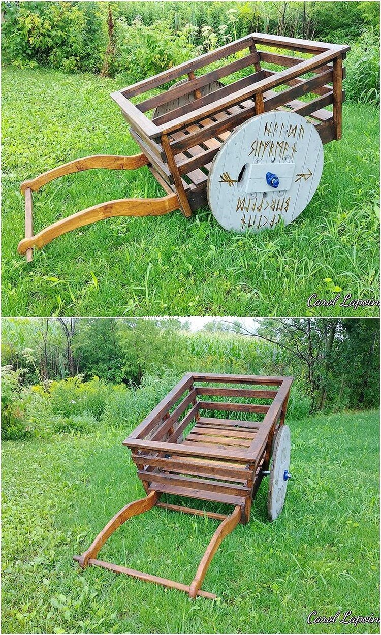 Pallet Cart DIY Pallet Ideas