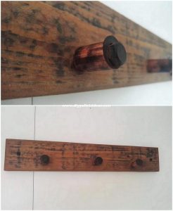 Pallet Coat Rack