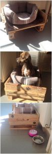 Pallet Dog Bed