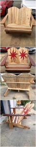 Pallet Outdoor Bench