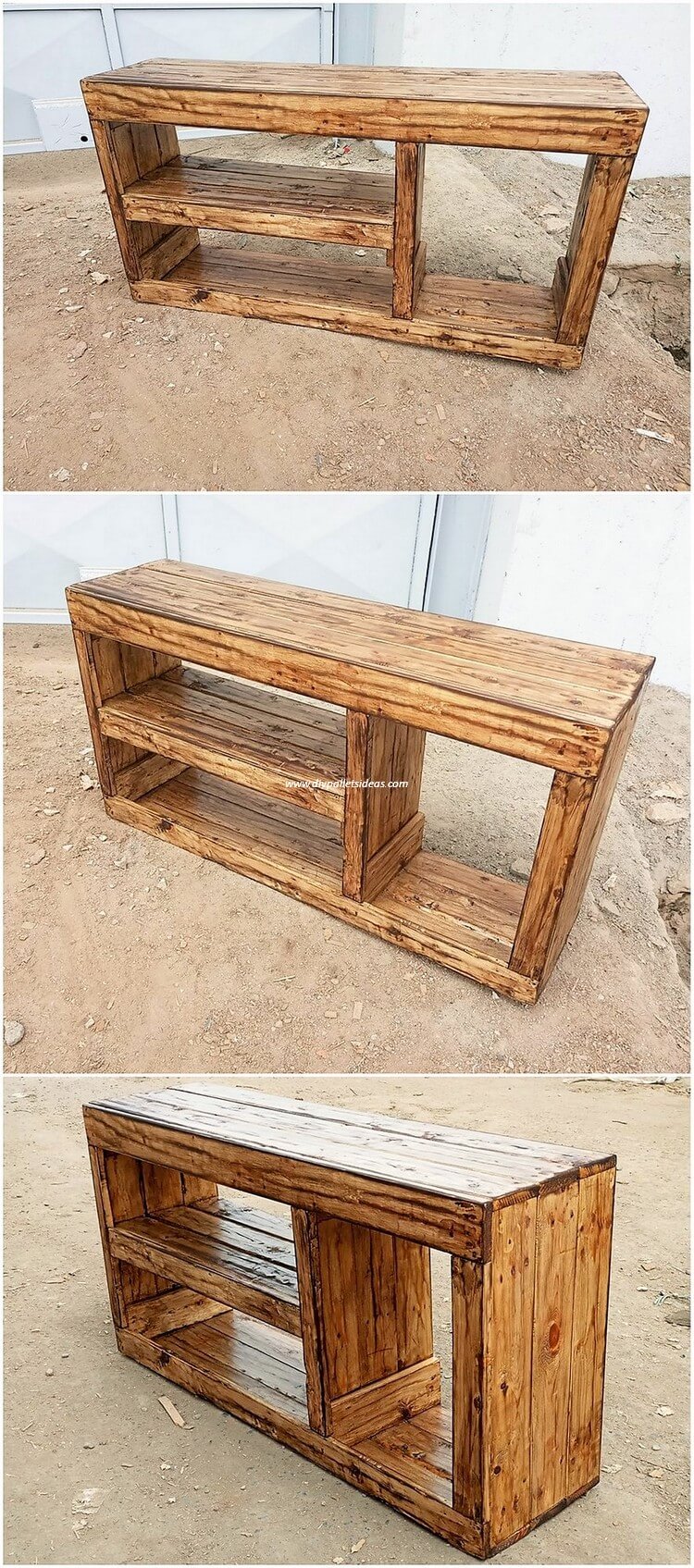 Pallet Shoe Rack DIY Pallet Ideas