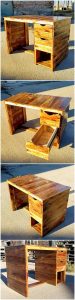 Pallet Study or Office Desk Table
