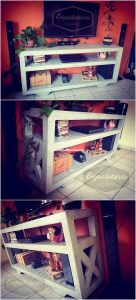 Pallet TV Stand or Media Cabinet