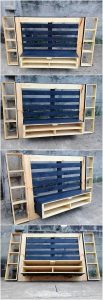 Pallet Wall LED Holder
