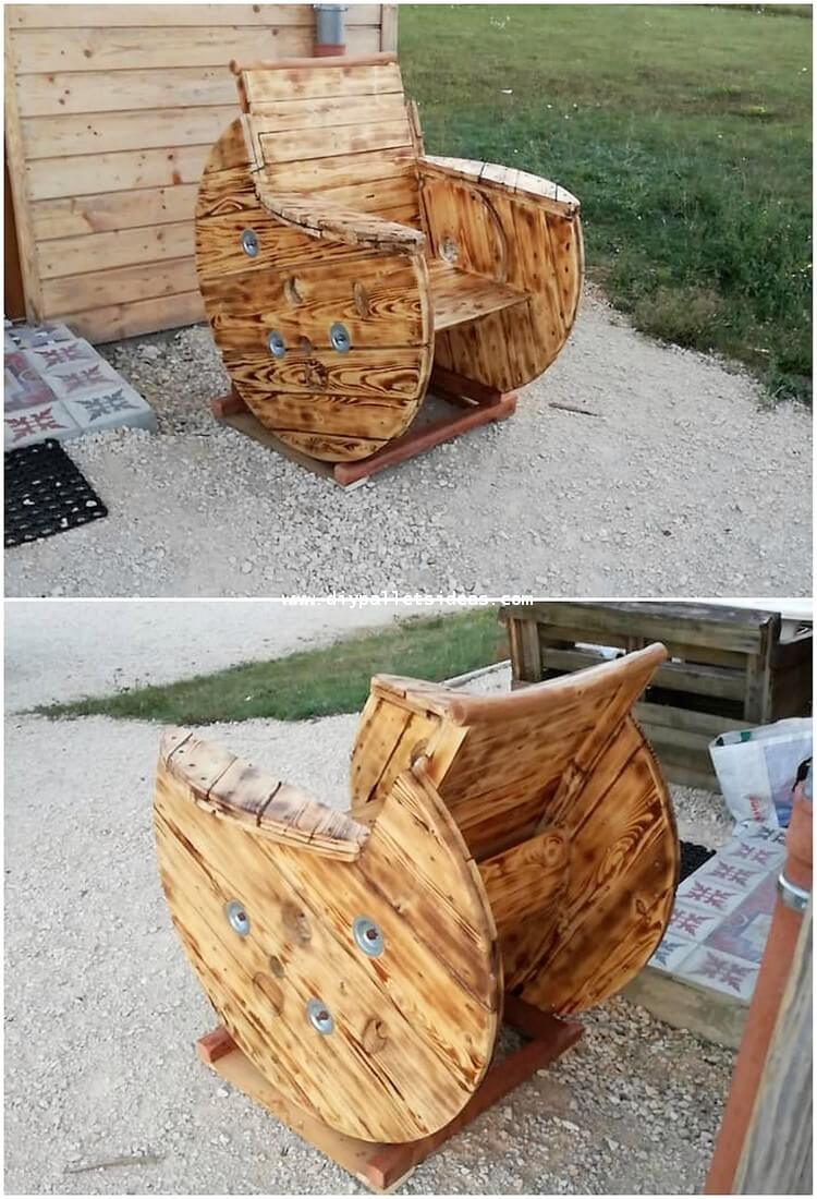 Wood Pallet Chair DIY Pallet Ideas