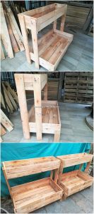 Pallet Planter Stand