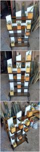 Pallet Pots Stand