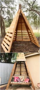 Pallet Teepee