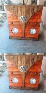 Pallet Bar Counter