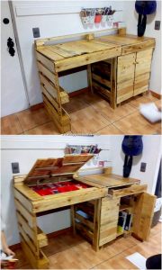 Pallet Desk Table