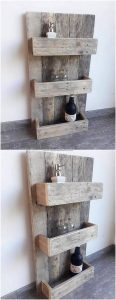 Pallet Kitchen Spice Rack or Shelf