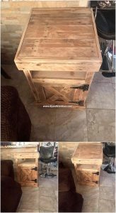 Pallet Side Table