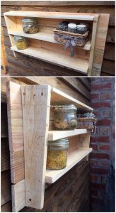 Pallet Spice Rack or Wall Shelf