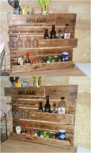 Pallet Wine Rack