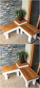 Wood Pallet Bench