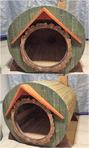 Wood Pallet Pet House