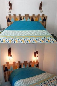 Pallet Bed Headboard