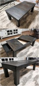 Pallet Coffee Table with Storage