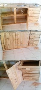 Pallet Kitchen Cabinets