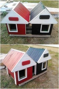Pallet Pet Houses