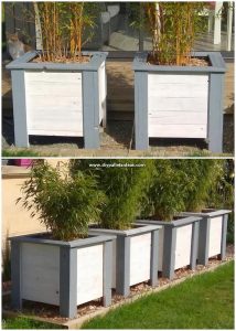 Pallet Planter Boxes
