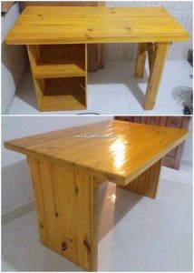 Pallet Desk Table