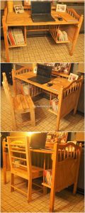 Pallet Study Desk Table