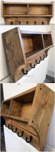 Pallet Coat Rack