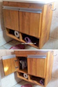 Pallet Sink Cabinet