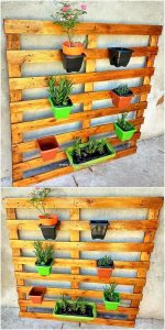Wood Pallet Wall Planter
