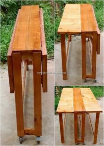 Pallet Folding Table