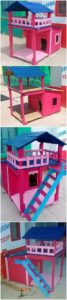 Wood Pallet Pet House