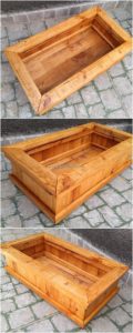Wood Pallet Planter Box