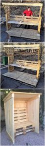 Pallet Enclosed Seating