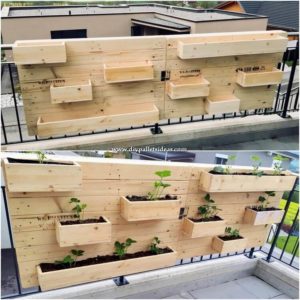 Pallet Wood Wall Planter